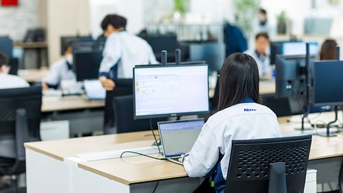 オフィスの風景