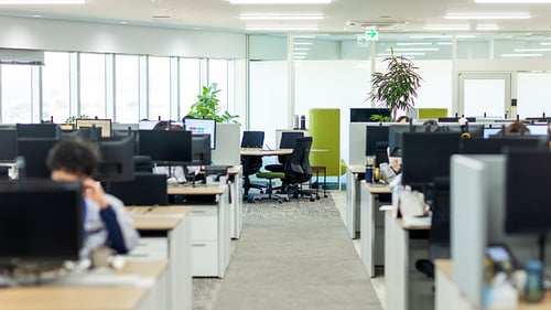 オフィスの風景