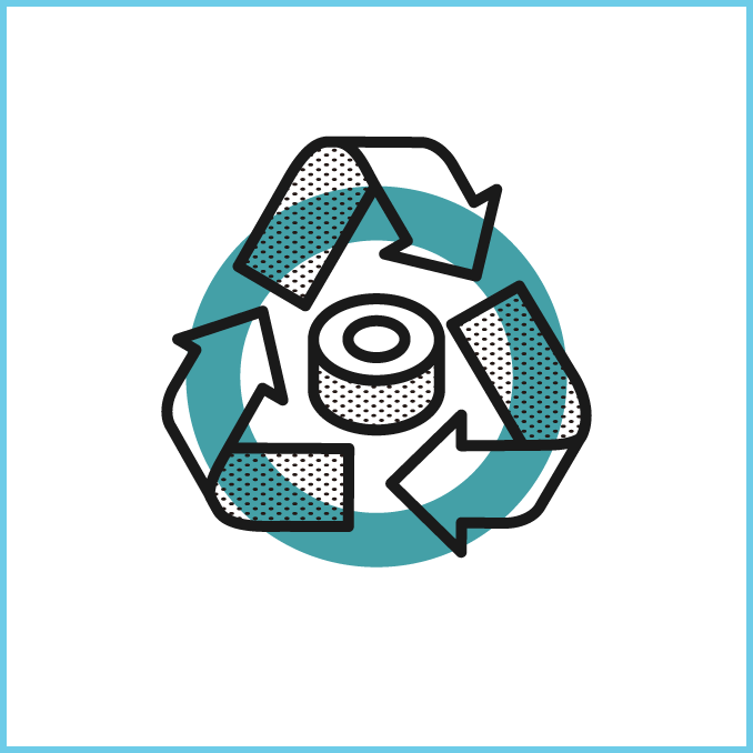 リサイクルテープ